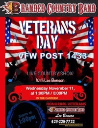 veterans day concert flyer